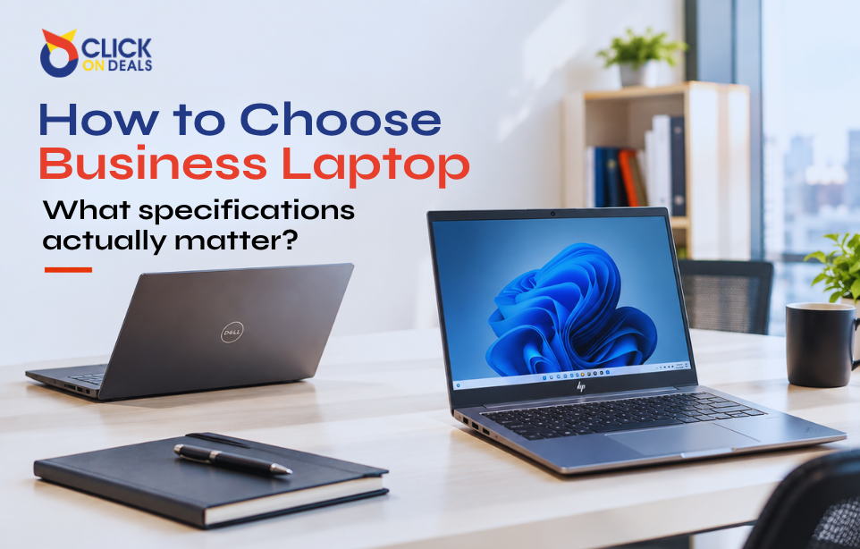 How to Choose a Business Laptop: What Specifications Actually Matter?