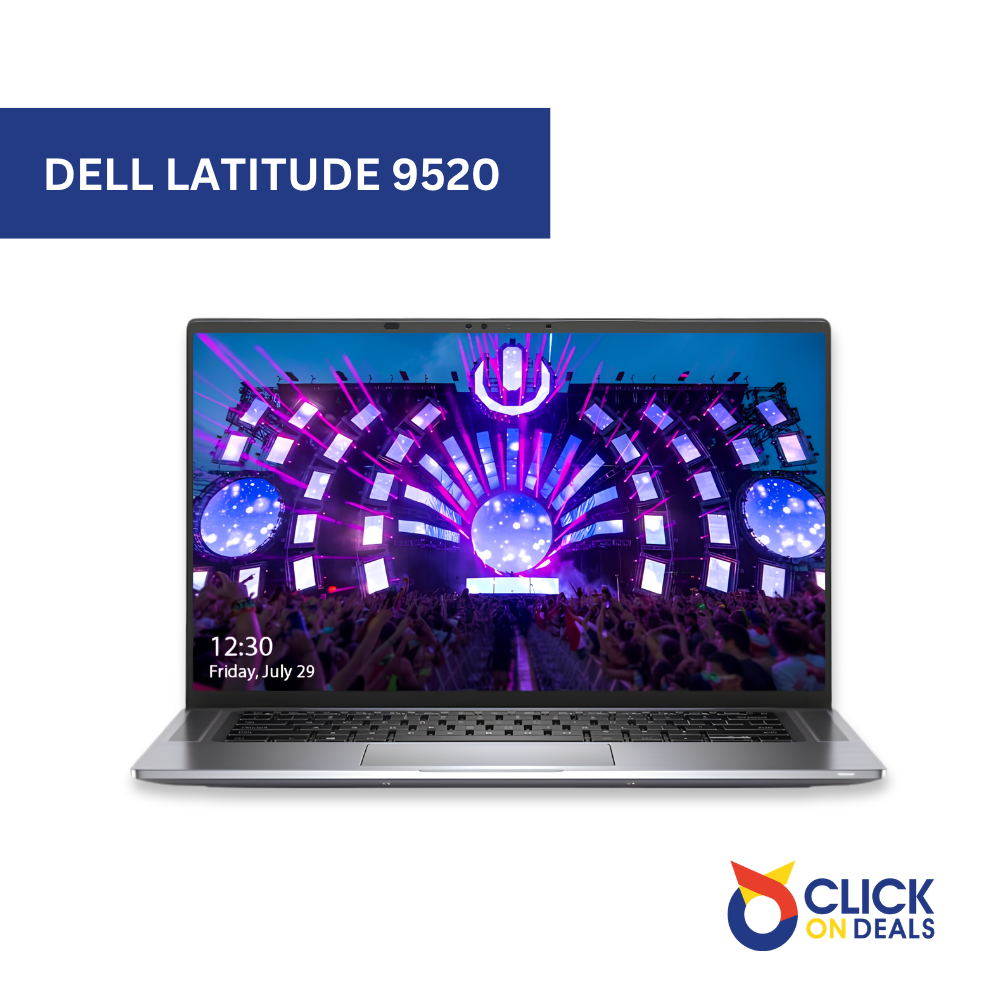 Dell Latitude 9520 Intel Core i7 11th Gen 16GB RAM 512GB SSD Laptop