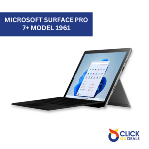 Microsoft Surface Pro 7+ Model 1961 Intel Core i5 11th Gen 16GB RAM 256GB SSD Tablet