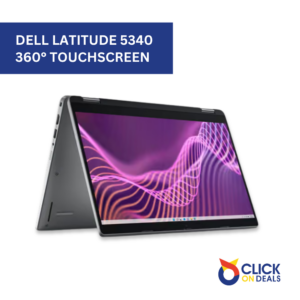 Dell Latitude 5340 Intel Core i5 13th Gen 16GB RAM 256GB SSD 360° Touchscreen Laptop