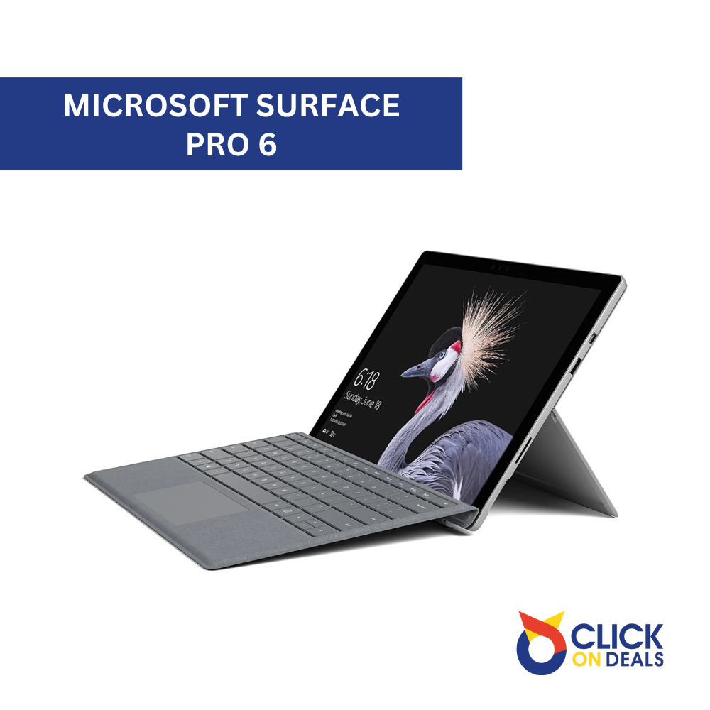 Microsoft Surface Pro 6 Intel Core i5 8th Gen 16GB RAM 256GB SSD Laptop