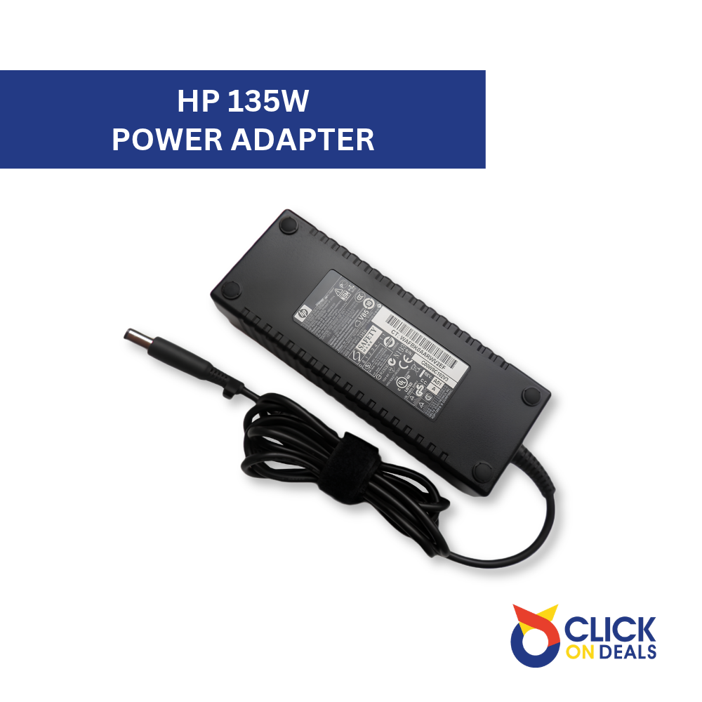 HP 135W Smart Pin AC Adapter — 647982-001