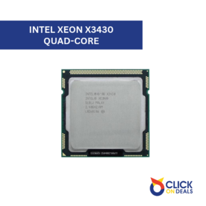 Intel Xeon X3430 2.80GHz 4-Core 4-Thread 8MB LGA 1156 Processor P/N: SLBLJ