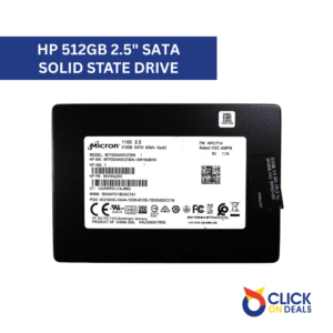 HP MTFDDAK512TBN 512GB 2.5" 6Gb/s SATA Solid State Drive P/N: 903106-003