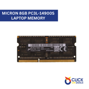 Micron 8GB 2RX8 PC3L-14900S-13-13-F3 Laptop Memory P/N: MT16KTF1G64HZ-1G9P2