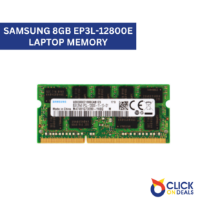 Samsung 8GB 2Rx8 EP3L-12800E-11-13-D1 ECC Unbuffered Memory P/N: M474B1G73EB0-YK0Q
